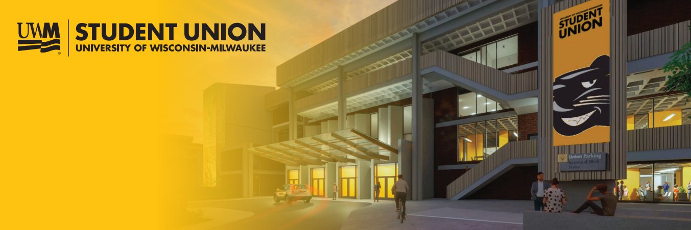 UWM Student Union banner