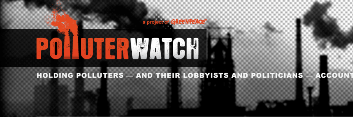 PolluterWatch's profile banner image