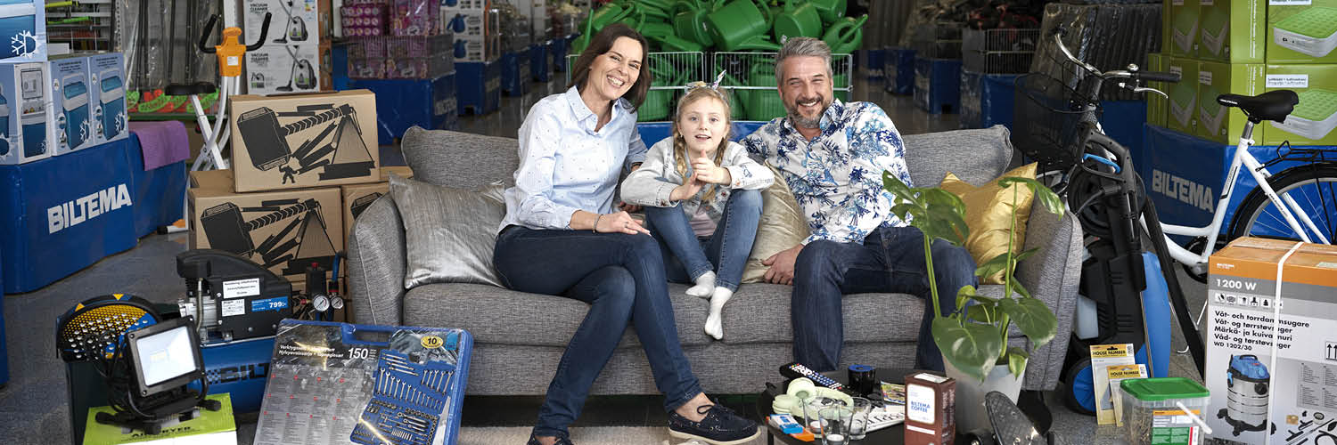 Biltema Norge AS banner