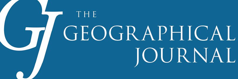 The Geographical Journal banner