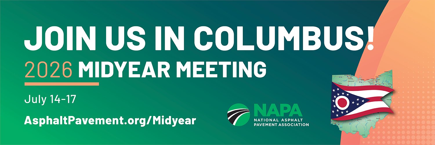 National Asphalt Pavement Association banner
