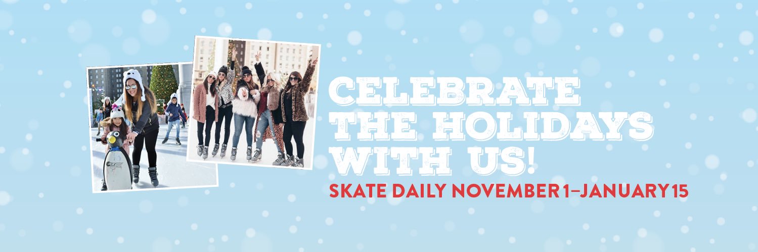 Union Square Rink banner