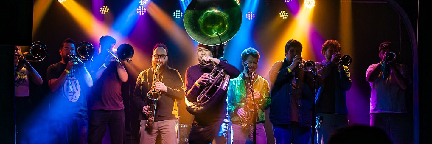 Guerrilla Fanfare Brass Band banner