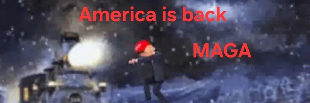Hatton, America is back's banner