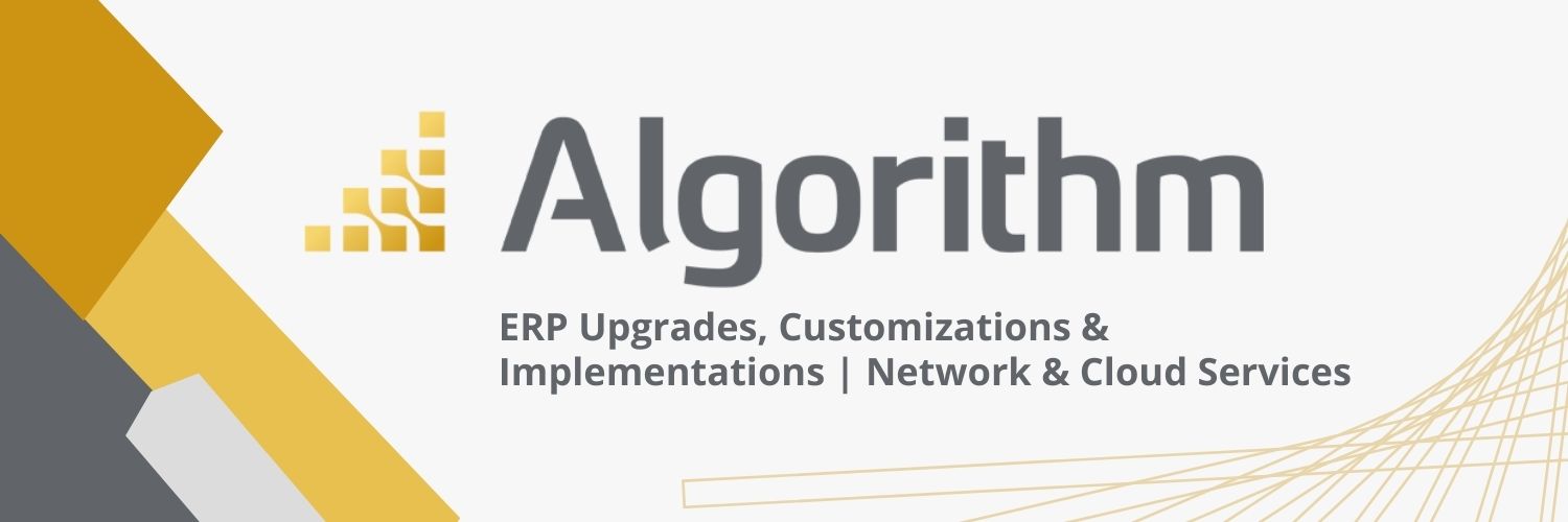 Algorithm Inc. banner