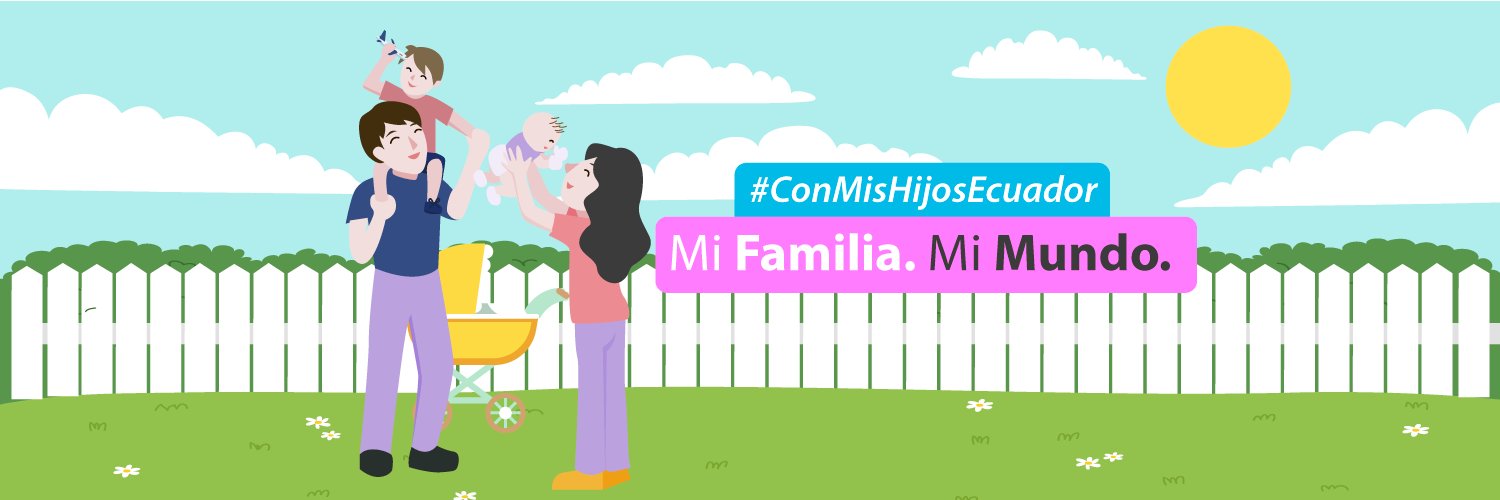 ConMisHijosEC's profile banner image