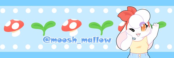 Moosh-Mallow 💖💛💙 Profile Banner