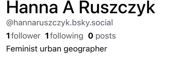 HRuszczyk Profile Banner