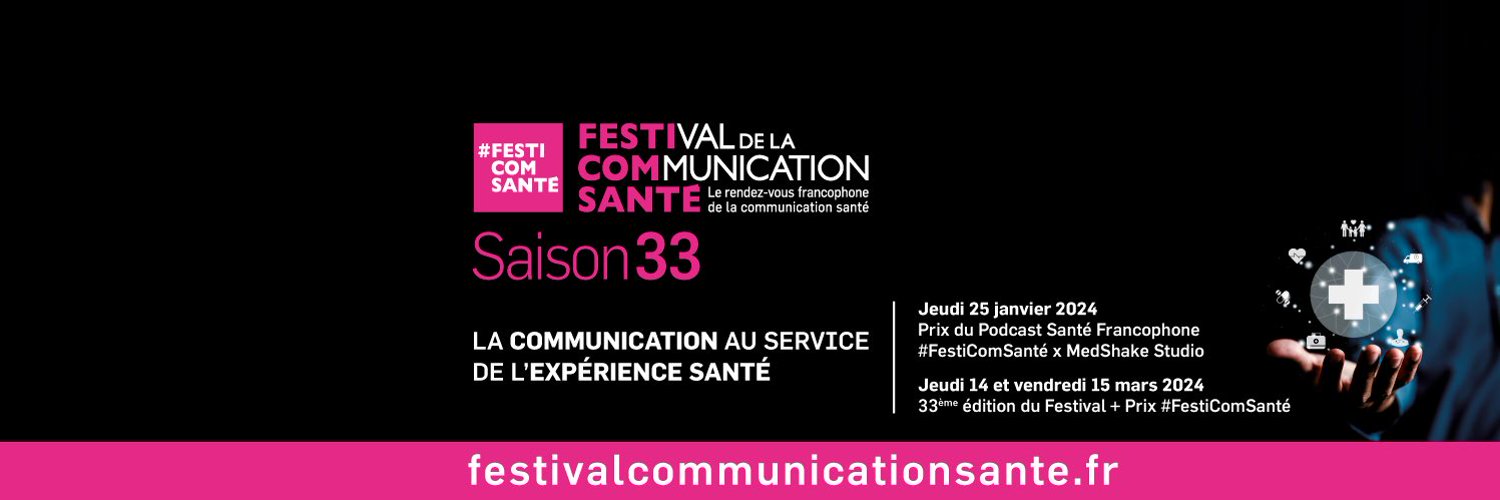 Festival de la Communication Santé Profile Banner