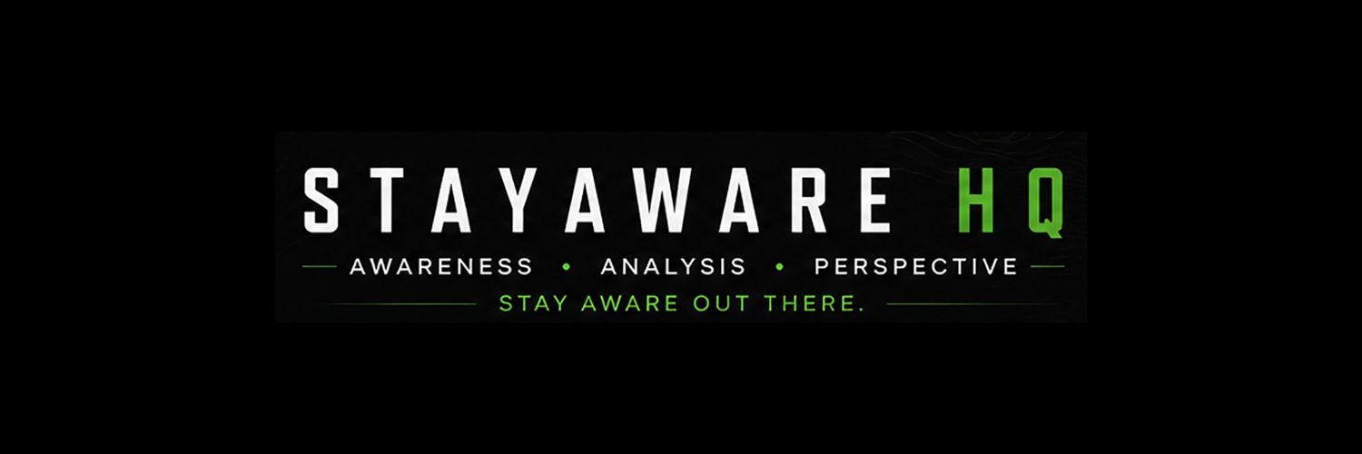 StayAwareHQ's profile banner image