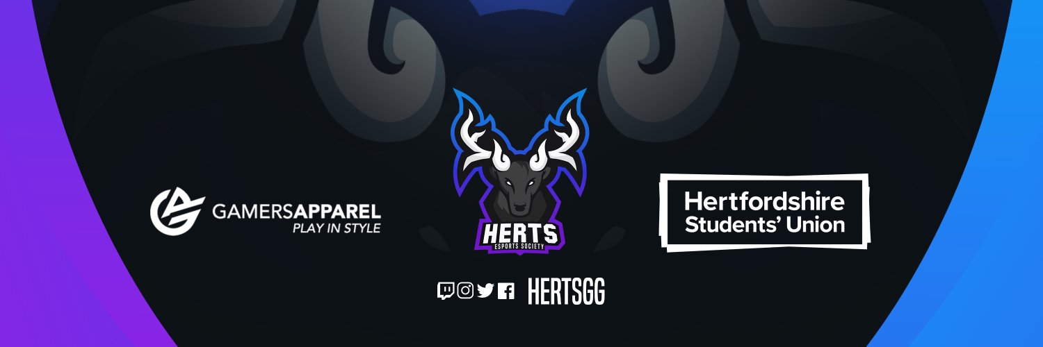 Herts SU Esports Society banner