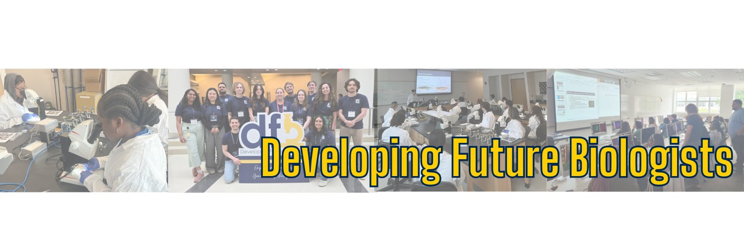 Developing Future Biologists banner