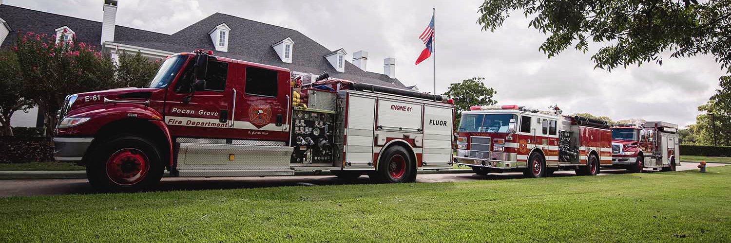 Pecan Grove Fire banner