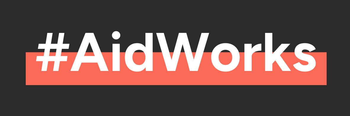 Aid Works 🍁🌏 banner