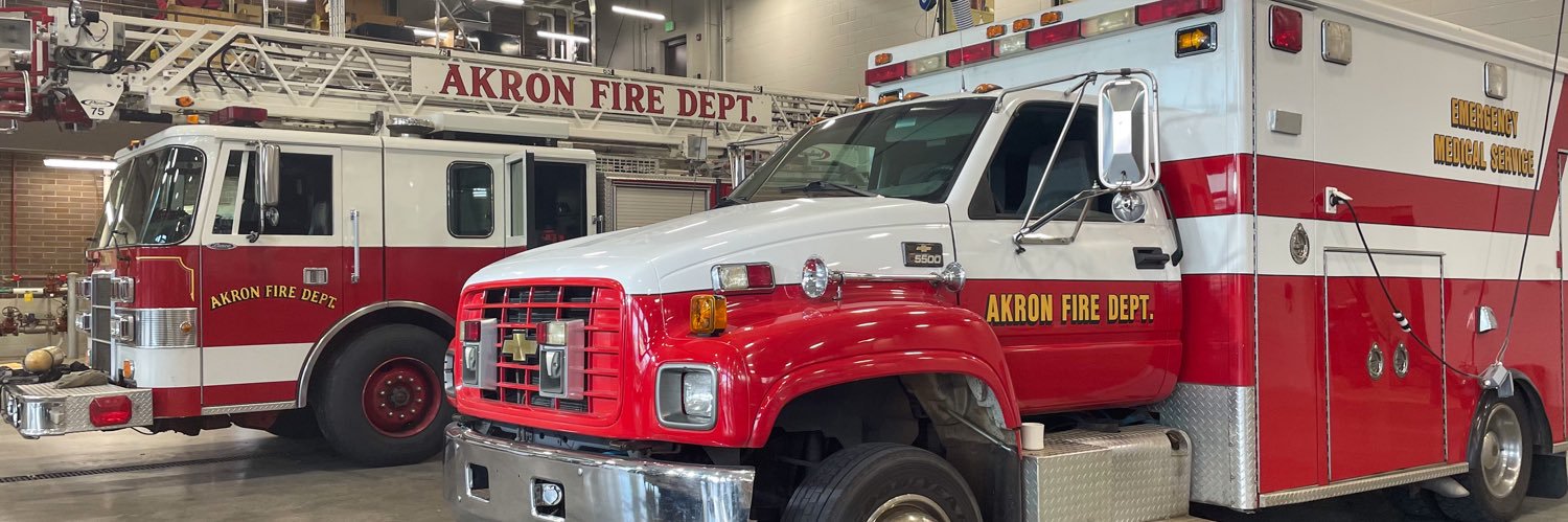 Akron Fire Department banner