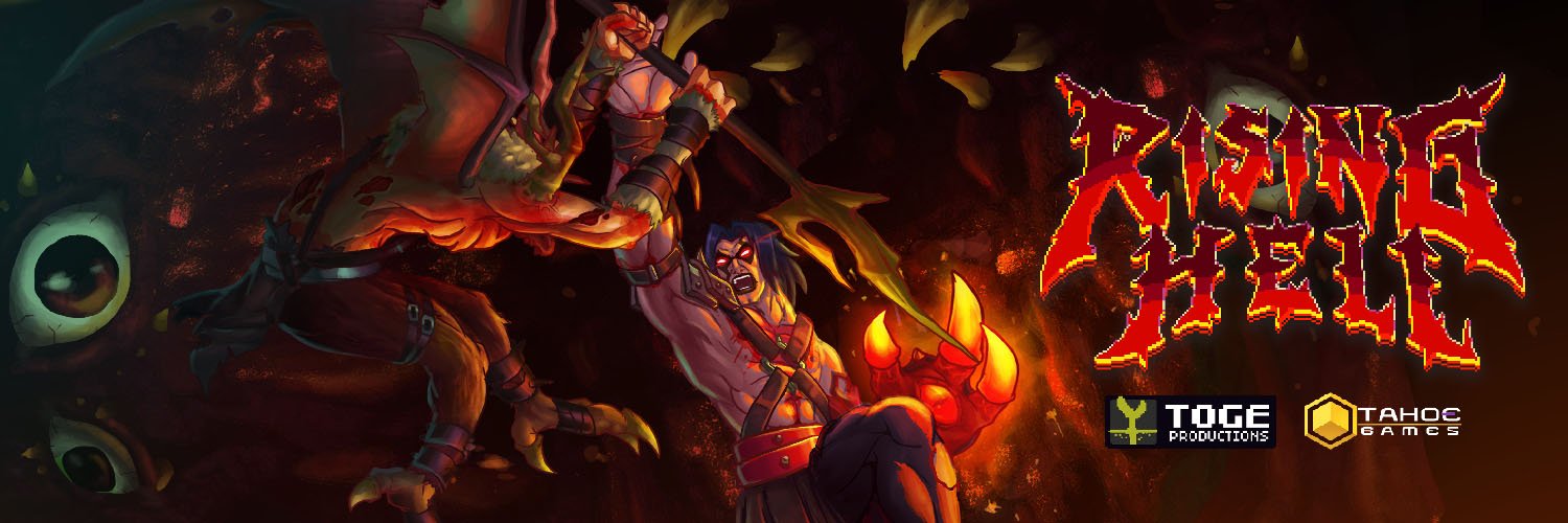 Rising Hell 🔥 PREORDER PHYSICAL COPY ON SLG! banner