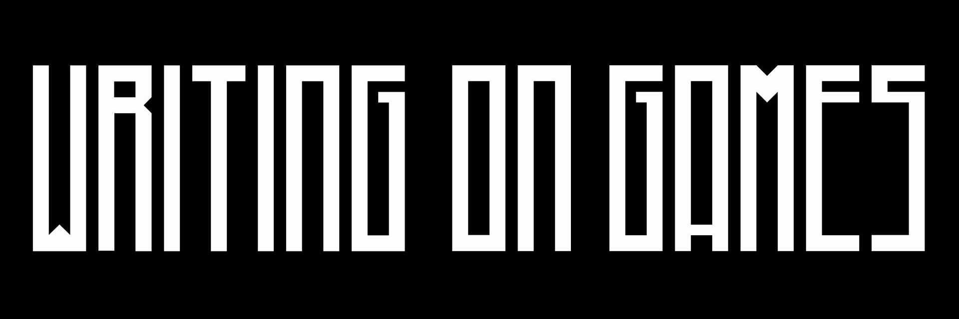 Writing on Games banner