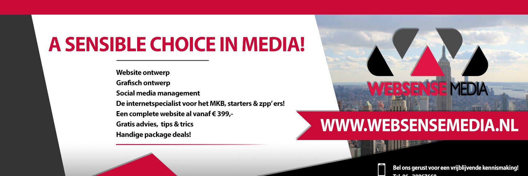 websensemedia's profile banner image