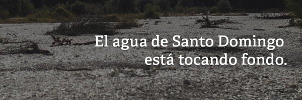 Fondo Agua Santo Domingo Profile Banner