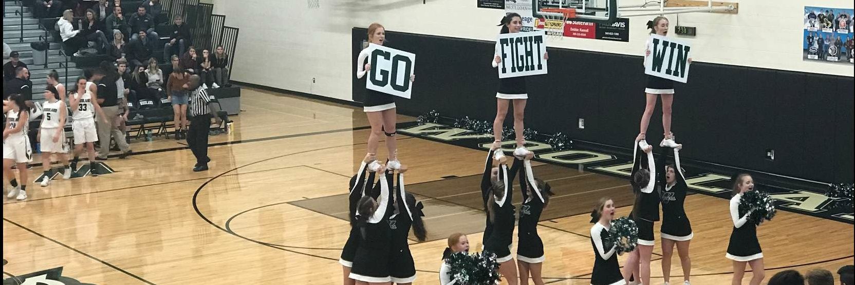 WHS Cheer banner