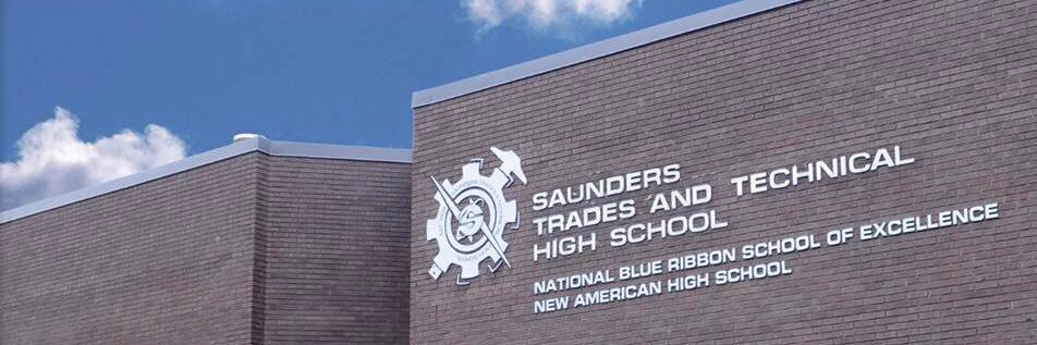 Saunders High School banner
