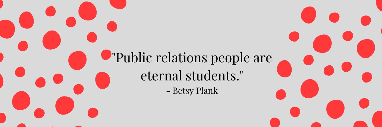 Ball State PRSSA banner