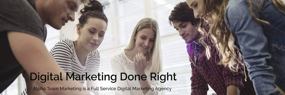 Alpha Team Marketing banner