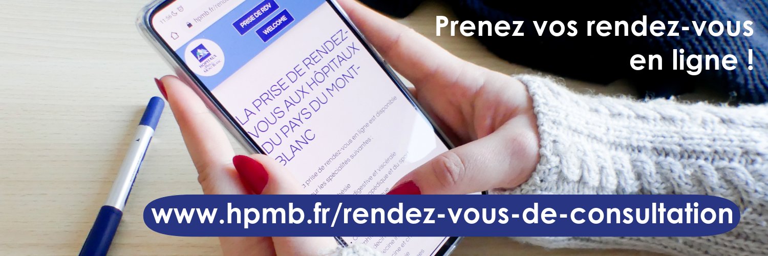 Hôpitaux du Pays du Mont-Blanc banner