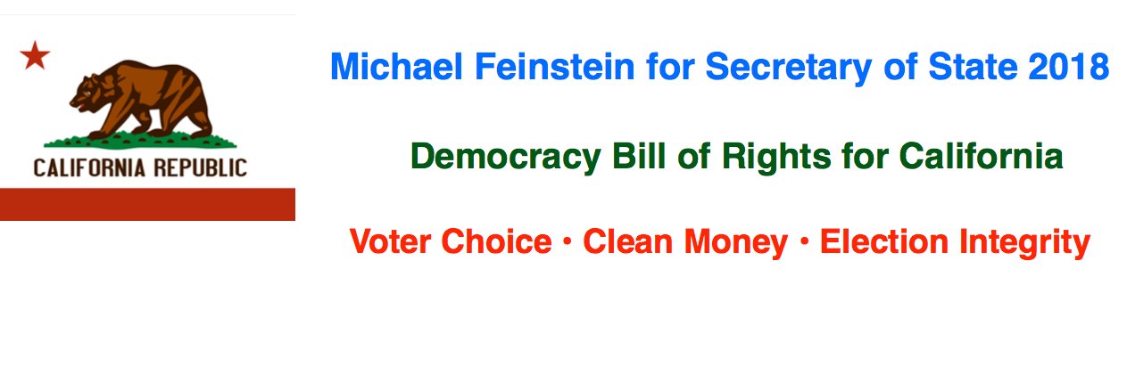 Feinstein4SoS's banner