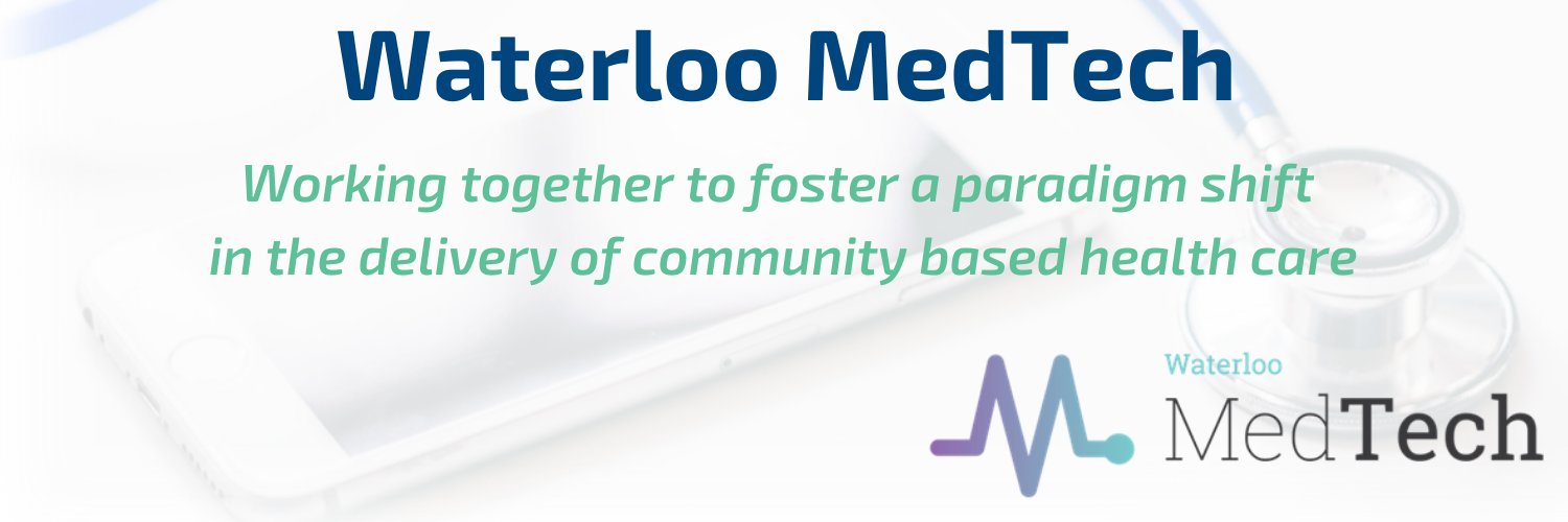 Waterloo MedTech banner