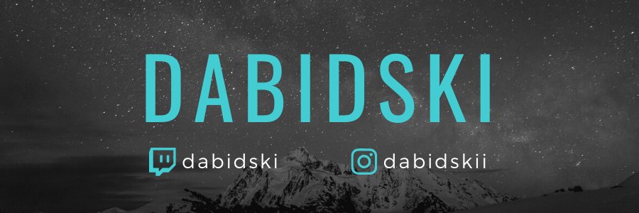 dabidski's profile banner image