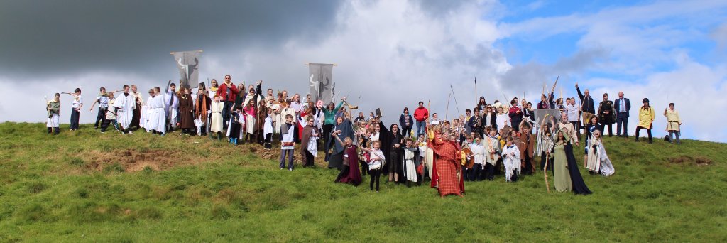 Táin March Festival banner