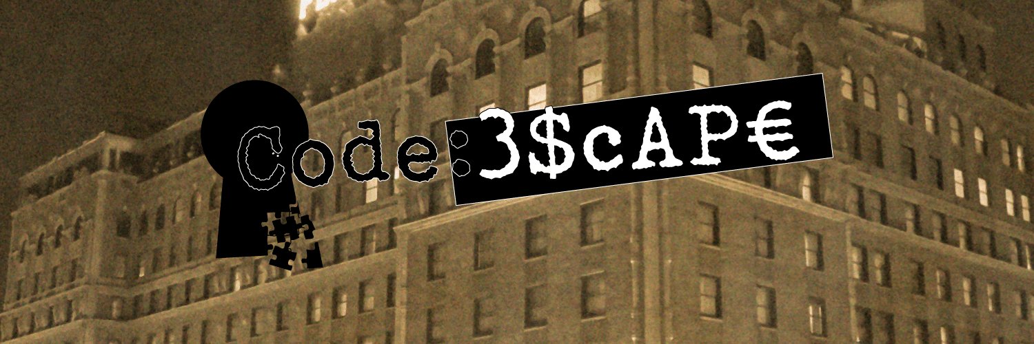 Code: ESCAPE banner