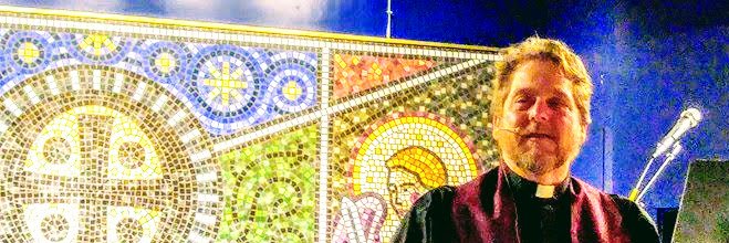 Father Dale - chaplain on the street banner