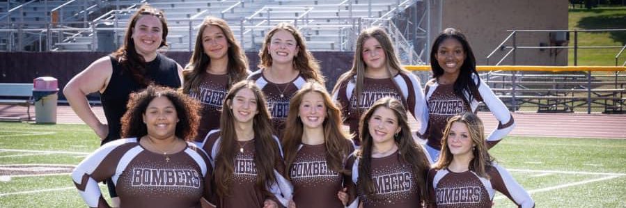 East Rochester Cheerleading banner
