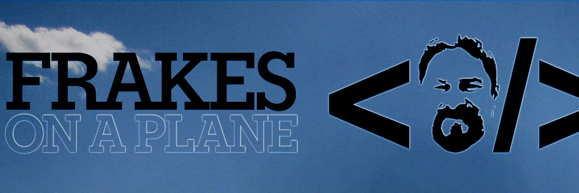 Frakes on a Plane banner
