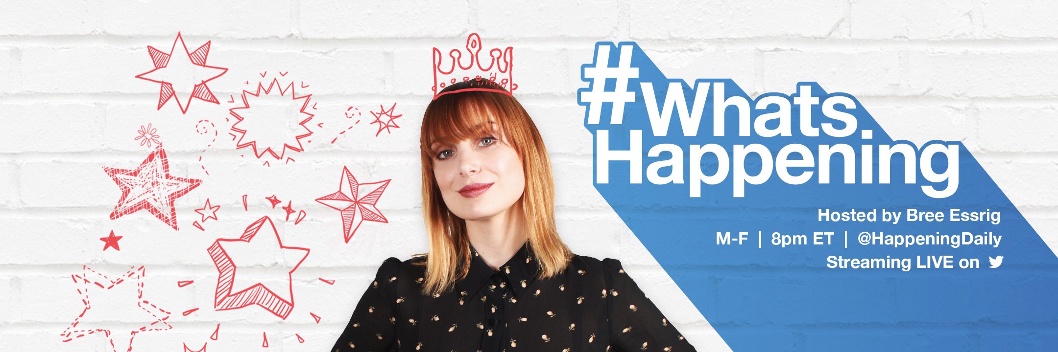 #WhatsHappening banner
