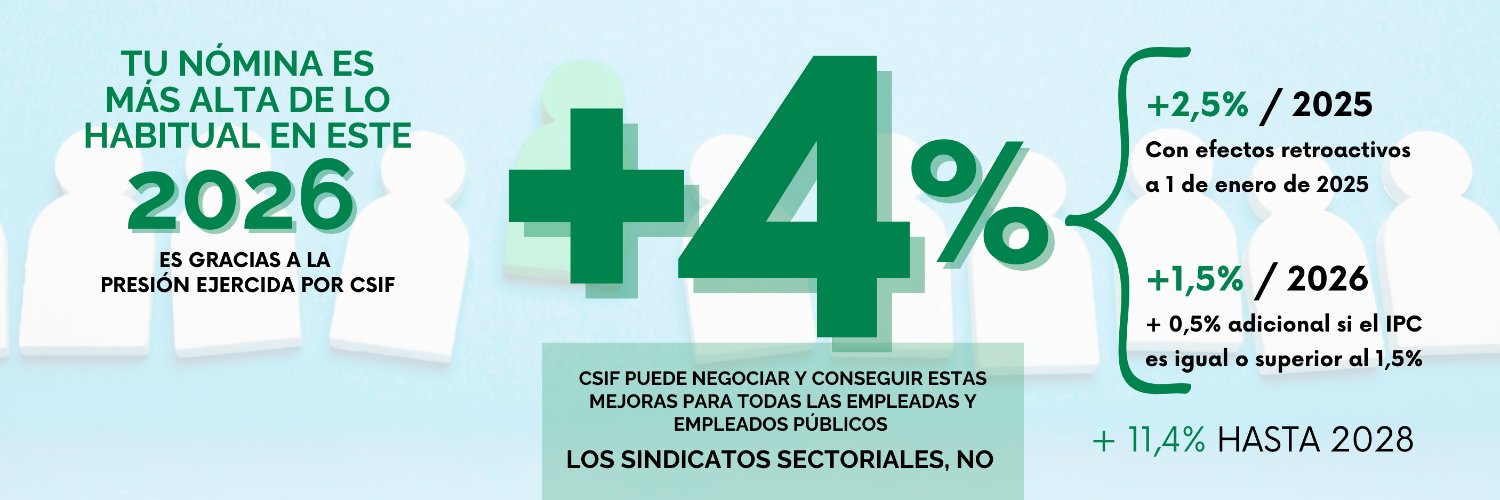 CSIF Castilla-La Mancha banner