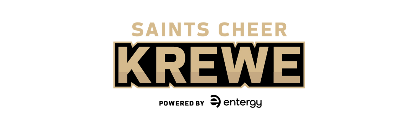 Saints Cheer Krewe's banner