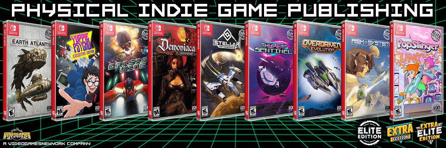 VGNYsoft Games | Physical Games on Physical Media banner