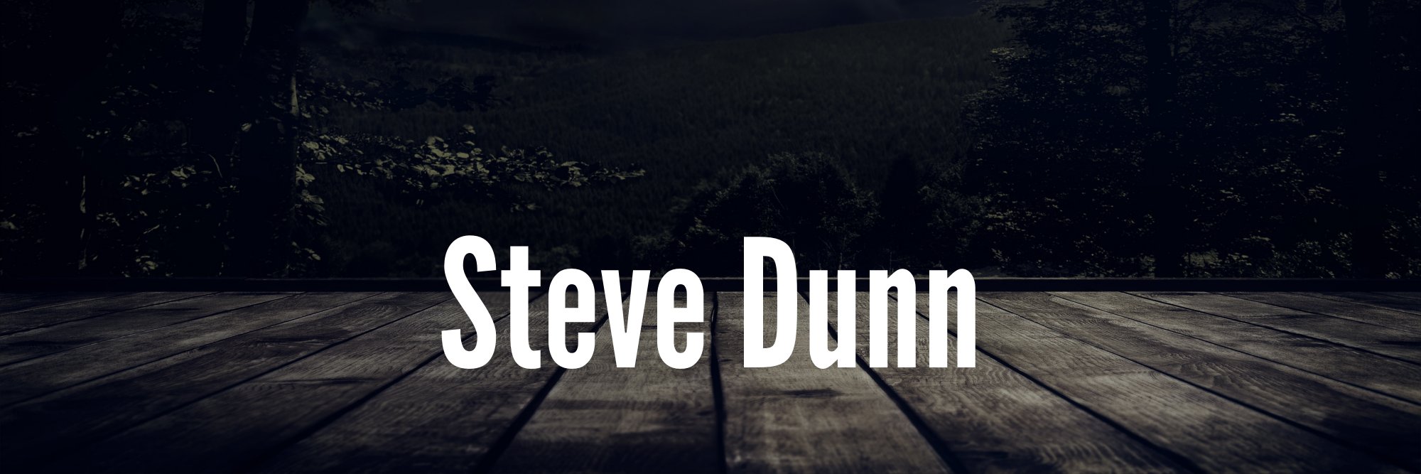 SteveDunnAuthor's profile banner image