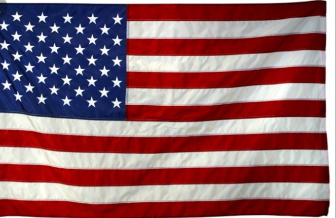 Red white and spartan banner