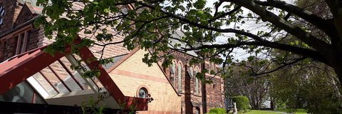 Claremount Methodist Church banner