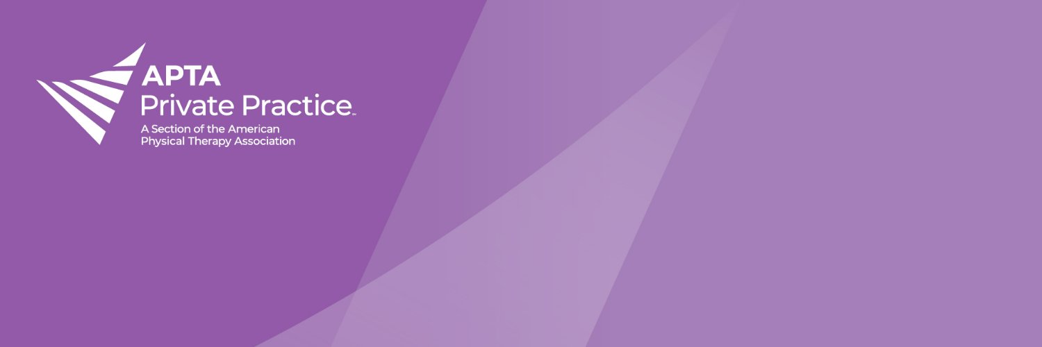 APTA Private Practice banner