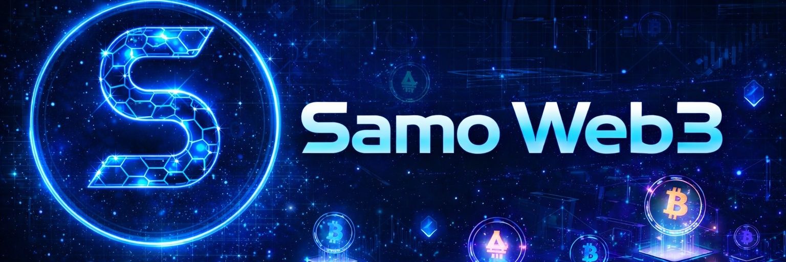 Samo | Web3 💙 banner
