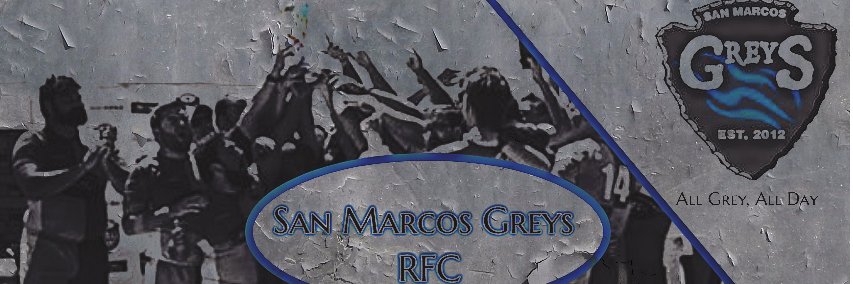 San Marcos Greys RFC banner