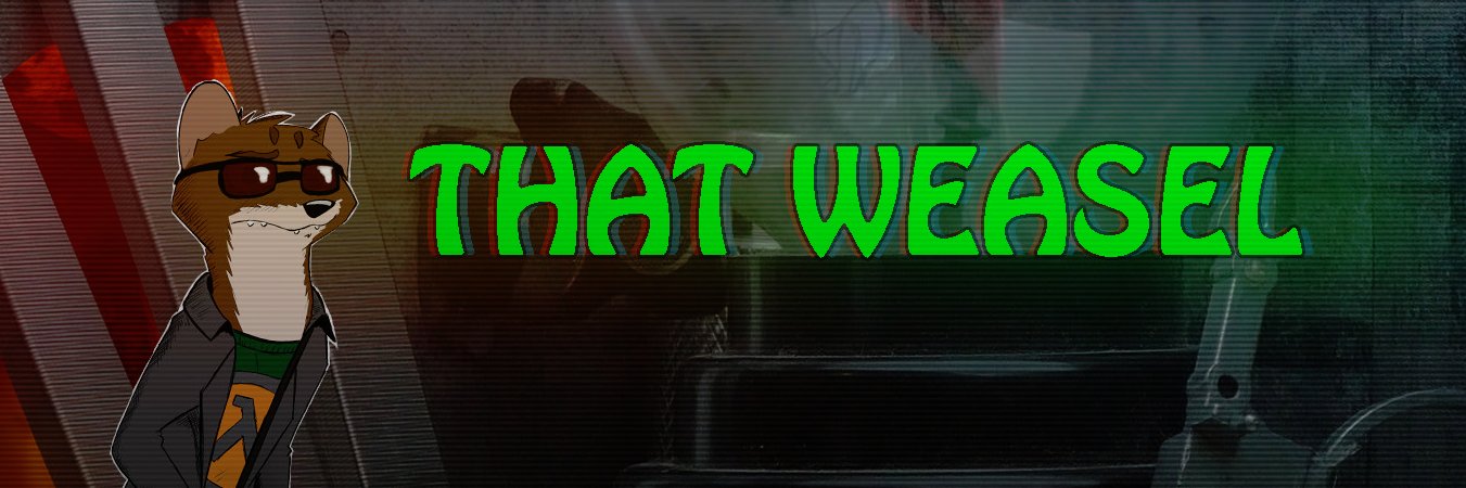 That Weasel banner