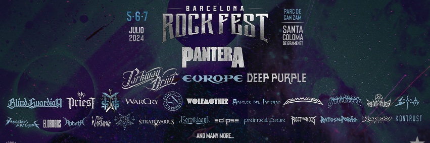 Barcelona Rock Fest banner