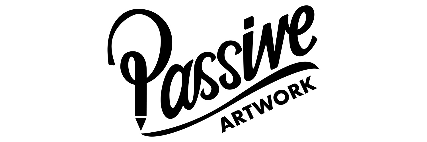 Passive Artwork - Print on Demand banner