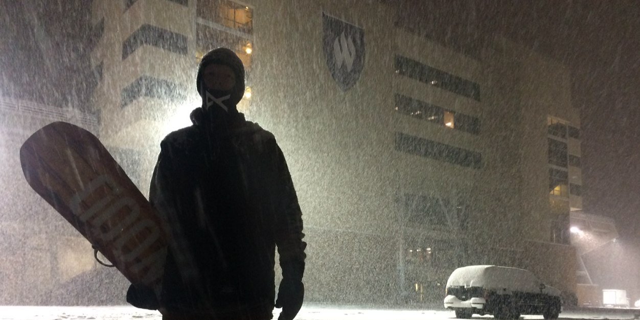 WSU Snowboarding banner